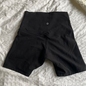 Lululemon align black shorts size 6